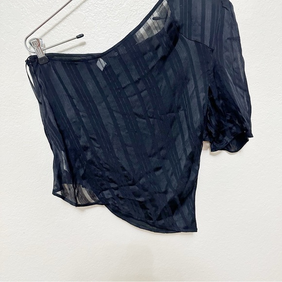 IRO Polk Top one shoulder ruffle size 36 - Picture 10 of 13